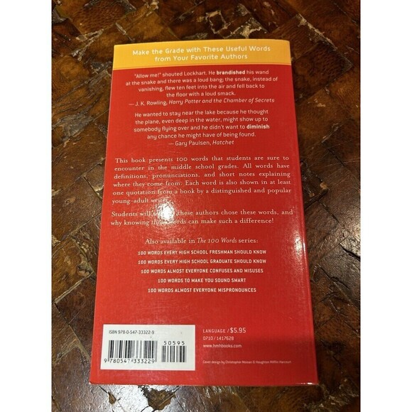 Book: 100 Words Every Middle Schooler Should Know - Picture 2 of 3